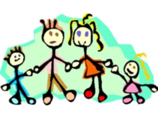 Sticker Custom Preview Image #082327 Kids Stuff Drawings Family1