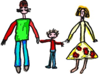 Sticker Custom Preview Image #082328 Kids Stuff Drawings Family2
