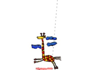 Sticker Custom Preview Image #082345 Kids Stuff Drawings Giraffe2