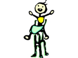 Sticker Custom Preview Image #082370 Kids Stuff Drawings High Chair