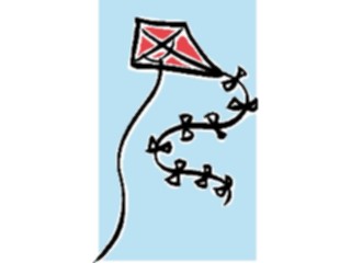 Sticker Custom Preview Image #082411 Kids Stuff Drawings Kite