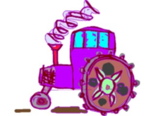 Sticker Custom Preview Image #082520 Kids Stuff Drawings Tractor
