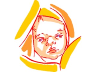 Sticker Custom Preview Image #082715 Kids Stuff Images Baby Sleepy