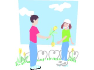 Sticker Custom Preview Image #083336 Kids Stuff Images First Flowers