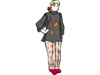 Sticker Custom Preview Image #083530 Kids Stuff Images Girlin Slippers