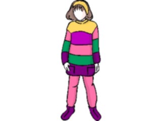 Sticker Custom Preview Image #083536 Kids Stuff Images Girlin Sweater6