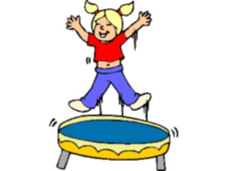 Sticker Custom Preview Image #083584 Kids Stuff Images Girlon Trampoline