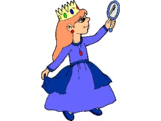 Sticker Custom Preview Image #083602 Kids Stuff Images Girl Playing Princess