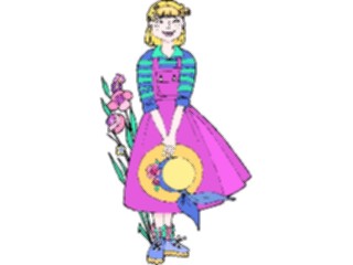 Sticker Custom Preview Image #083642 Kids Stuff Images Girl Smiling4