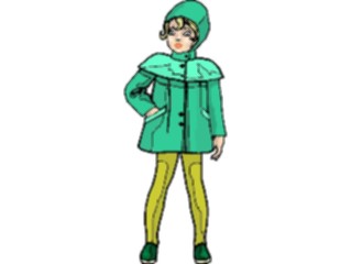 Sticker Custom Preview Image #083648 Kids Stuff Images Girl Standing06