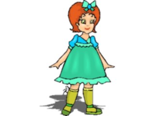 Sticker Custom Preview Image #083655 Kids Stuff Images Girl Standing13