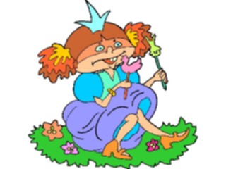 Sticker Custom Preview Image #083780 Kids Stuff Images Girlwith Lollipops