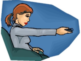 Sticker Custom Preview Image #083803 Kids Stuff Images Girlwith Remote Control