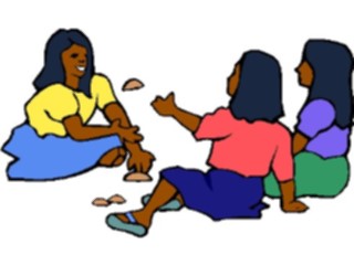 Sticker Custom Preview Image #083828 Kids Stuff Images Girls Playing2