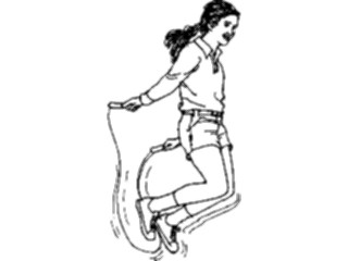 Sticker Custom Preview Image #083860 Kids Stuff Images Jumping Rope2