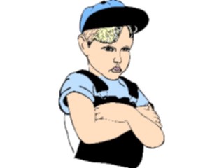 Sticker Custom Preview Image #083921 Kids Stuff Images Kid Pouting