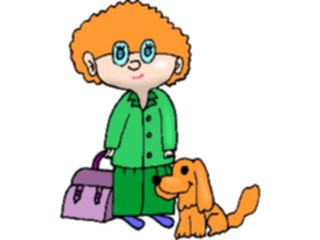 Sticker Custom Preview Image #083927 Kids Stuff Images Kidwith Puppy