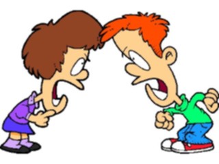 Sticker Custom Preview Image #083930 Kids Stuff Images Kids Arguing
