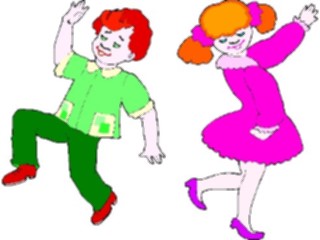 Sticker Custom Preview Image #083937 Kids Stuff Images Kids Dancing4