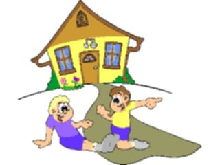 Sticker Custom Preview Image #083953 Kids Stuff Images Kids Playingin Yard