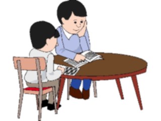 Sticker Custom Preview Image #083959 Kids Stuff Images Kids Reading2