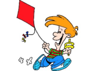 Sticker Custom Preview Image #083970 Kids Stuff Images Kite Flying2