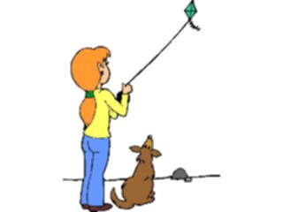 Sticker Custom Preview Image #083974 Kids Stuff Images Kite Flying6
