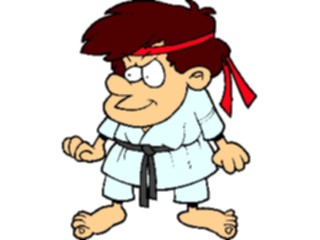 Sticker Custom Preview Image #083998 Kids Stuff Images Martial Arts Kid