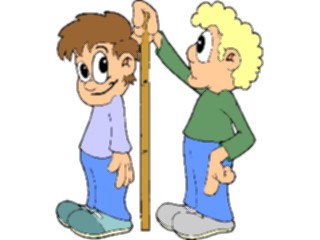 Sticker Custom Preview Image #083999 Kids Stuff Images Measuring Height