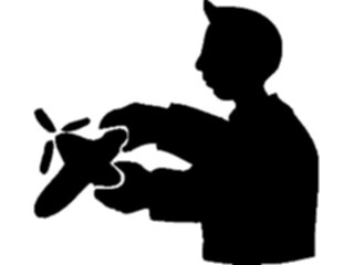 Sticker Custom Preview Image #084038 Kids Stuff Images Playingwith Airplane