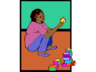 Sticker Custom Preview Image #084045 Kids Stuff Images Playingwith Blocks6