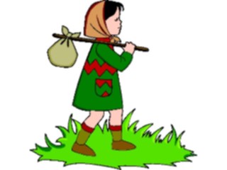 Sticker Custom Preview Image #084070 Kids Stuff Images Running Away