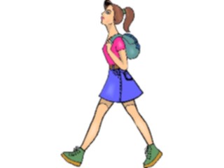Sticker Custom Preview Image #084127 Kids Stuff Images Walking3