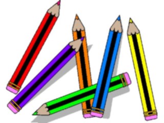 Sticker Custom Preview Image #084216 Kids Stuff Toys Colored Pencils