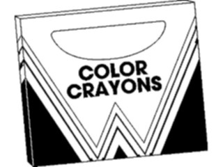 Sticker Custom Preview Image #084221 Kids Stuff Toys Crayon Box