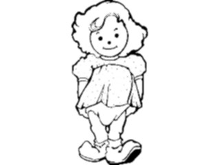 Sticker Custom Preview Image #084231 Kids Stuff Toys Doll01