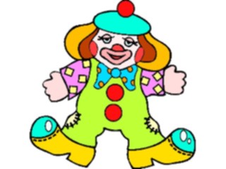 Sticker Custom Preview Image #084253 Kids Stuff Toys Doll Clown1