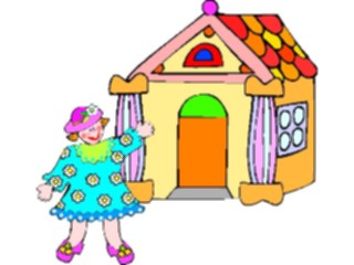 Sticker Custom Preview Image #084258 Kids Stuff Toys Doll House