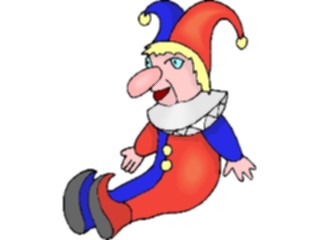 Sticker Custom Preview Image #084263 Kids Stuff Toys Doll Jester