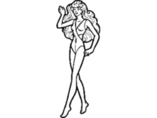 Sticker Custom Preview Image #084268 Kids Stuff Toys Doll Woman