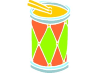 Sticker Custom Preview Image #084272 Kids Stuff Toys Drum3