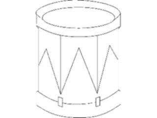 Sticker Custom Preview Image #084273 Kids Stuff Toys Drum4