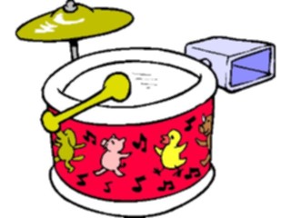 Sticker Custom Preview Image #084275 Kids Stuff Toys Drum6