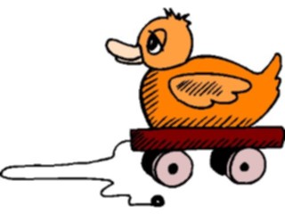 Sticker Custom Preview Image #084278 Kids Stuff Toys Duck Toy