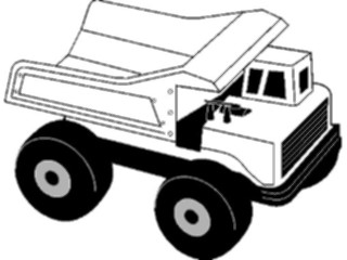Sticker Custom Preview Image #084279 Kids Stuff Toys Dump Truck1