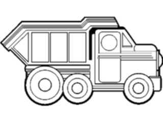 Sticker Custom Preview Image #084280 Kids Stuff Toys Dump Truck2