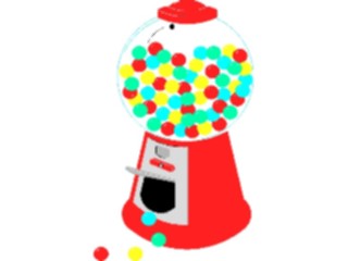 Sticker Custom Preview Image #084293 Kids Stuff Toys Gumball Machine1