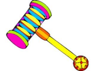 Sticker Custom Preview Image #084300 Kids Stuff Toys Hammer2