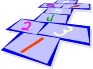 Sticker Custom Preview Image #084306 Kids Stuff Toys Hopscotch