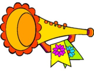 Sticker Custom Preview Image #084308 Kids Stuff Toys Horn2